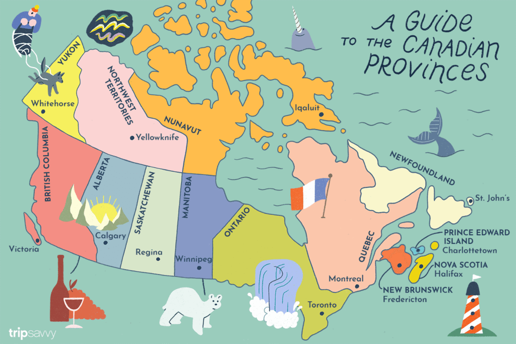 canada
provinces